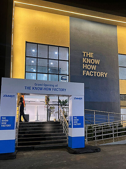 Das neue Werk in Indien von Außen