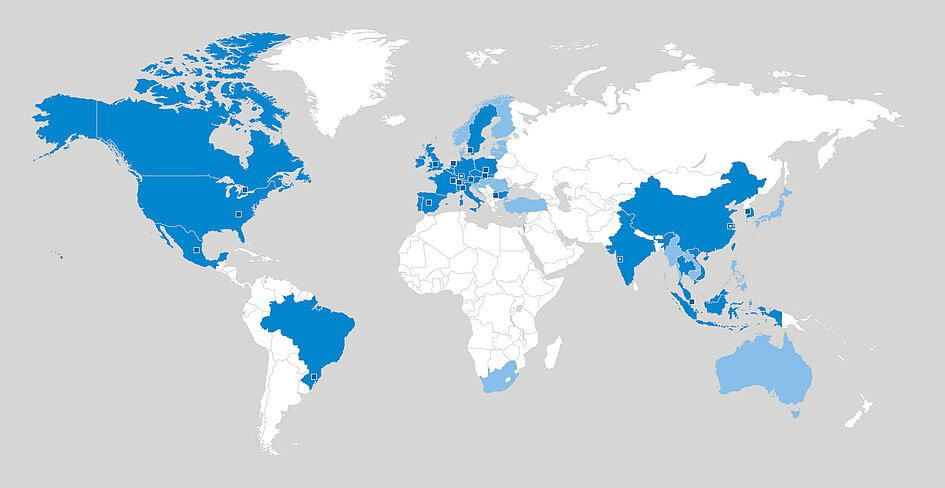 Zimmer Group Niederlassungen