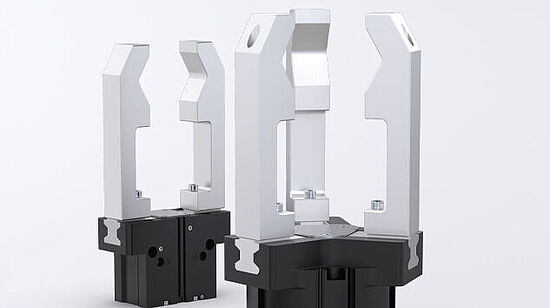 Neue Baugrößen der Greifer mit Aluminum Linear Guide